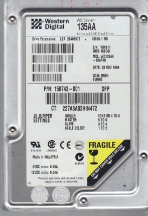 Western Digital WD135AA