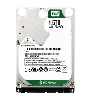 Western DigitalWD15NPVX1500 GBSATA2.5