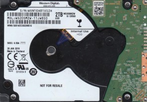 WD20SMZW Western Digital 2TB USB 2.5 Inch Hard Drive