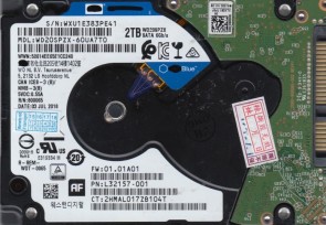 WD20SPZX Western Digital 2TB SATA 2.5 Inch Hard Drive