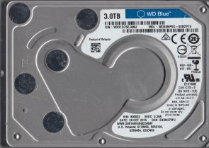 WD30NPVX Western Digital 3TB SATA 2.5 Inch Hard Drive