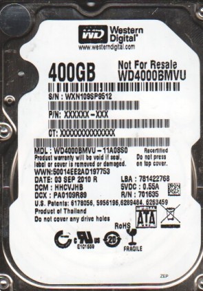 Western Digital WD4000BMVU