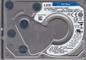 WD40NPZZ Western Digital 4TB SATA 2.5 Inch Hard Drive