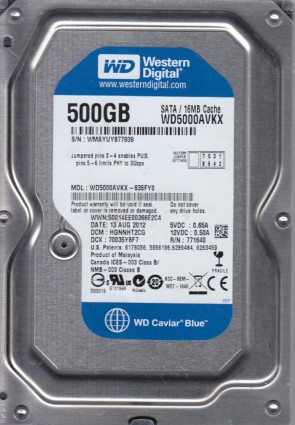 Western Digital WD5000AVKX