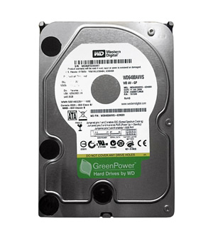 Western DigitalWD6400AVVS640 GBSATA3.5