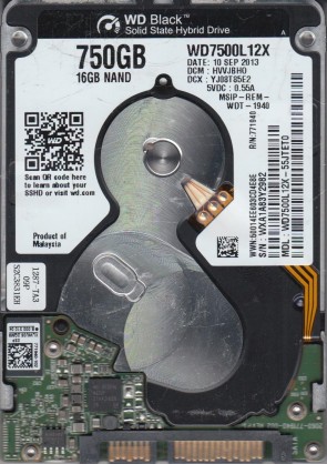 Western Digital WD7500L12X