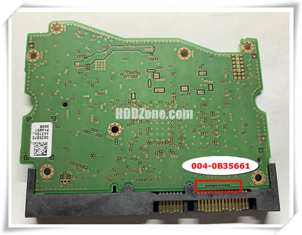 WD PCB 004-0B35661 PCB Number