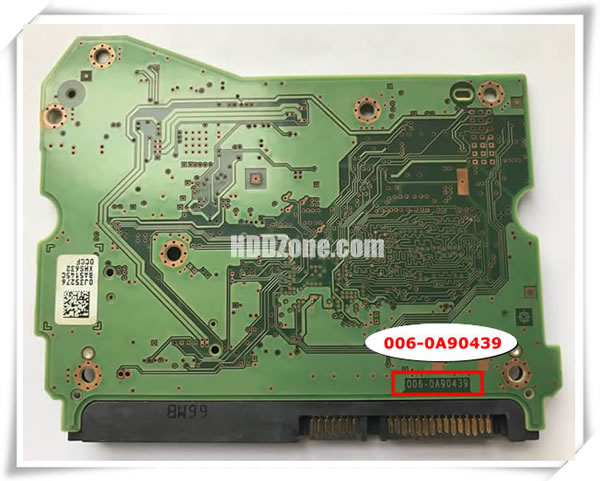 WD PCB 006-0A90439 PCB Number
