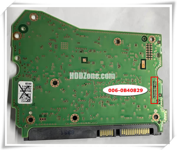 WD PCB 006-0B40829 PCB Number