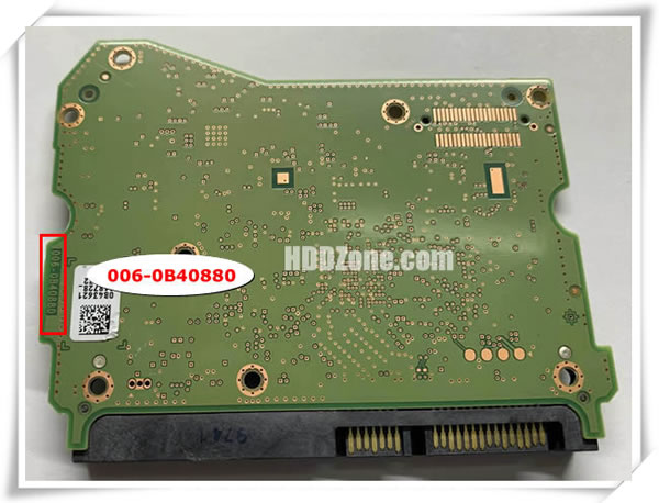 WD PCB 006-0B40880 PCB Number