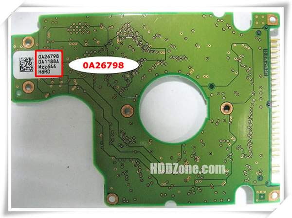 Hitachi PCB 0A26798 White Paper Number
