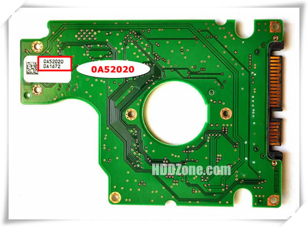 Hitachi PCB 0A52020 White Paper Number