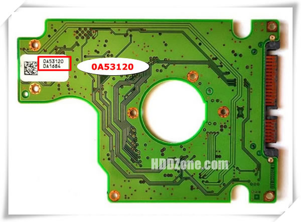 Hitachi PCB 0A53120 White Paper Number