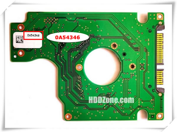 Hitachi PCB 0A54346 White Paper Number