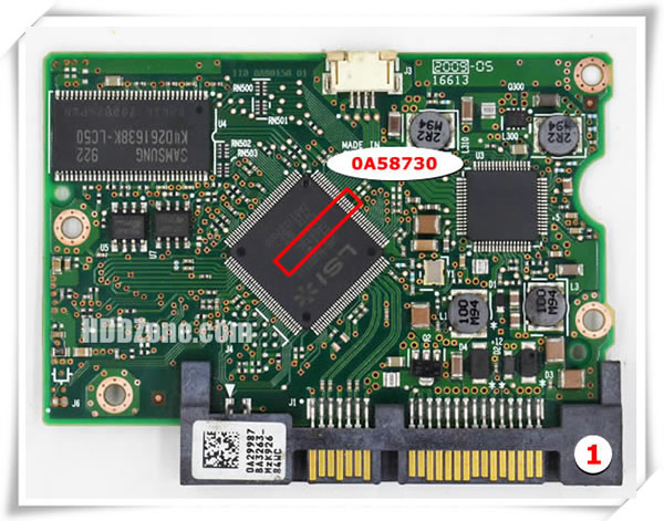 Hitachi PCB OA58730 Type 1