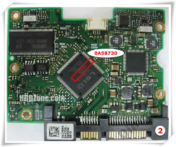 Hitachi PCB OA58730 Type 2