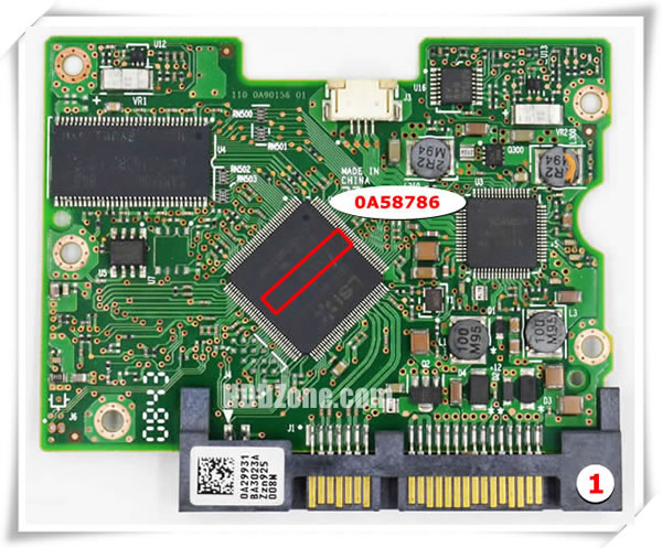 Hitachi PCB OA58786 Type 1