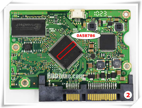 Hitachi PCB OA58786 Type 2