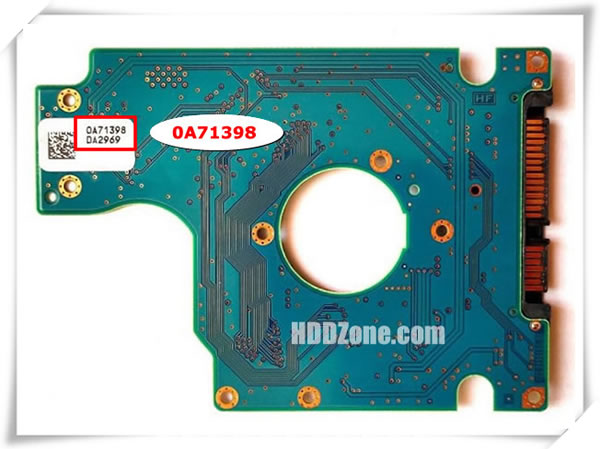 Hitachi PCB OA71398 White Paper Number