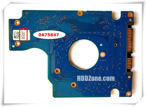 Hitachi PCB 0A75647 White Paper Number