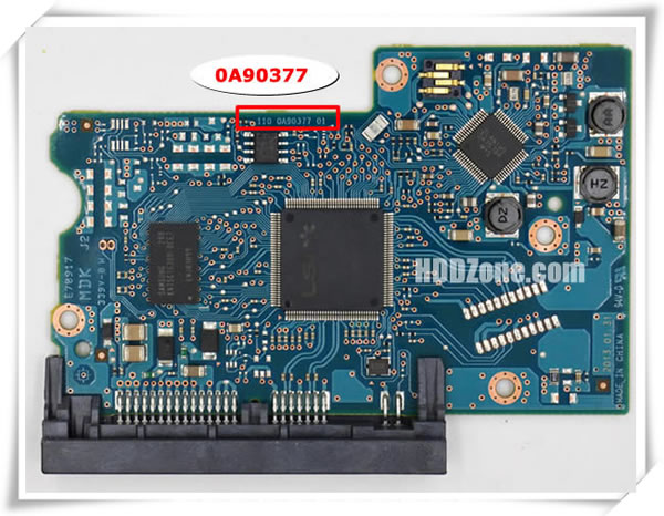 Hitachi PCB 0A90377 Main Controller IC Number
