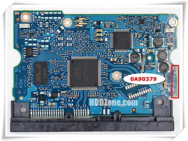 Hitachi PCB 0A90379 Main Controller IC Number