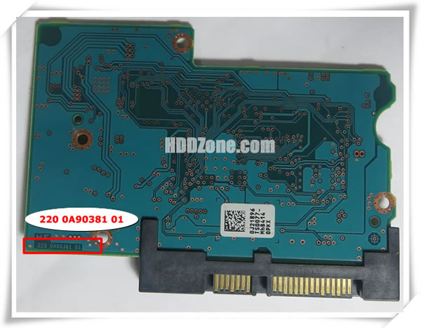 Hitachi PCB OA90381 PCB Number
