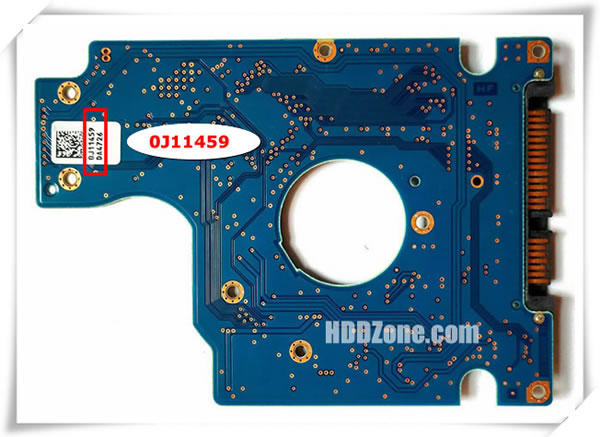 Hitachi PCB 0J11459 White Paper Number