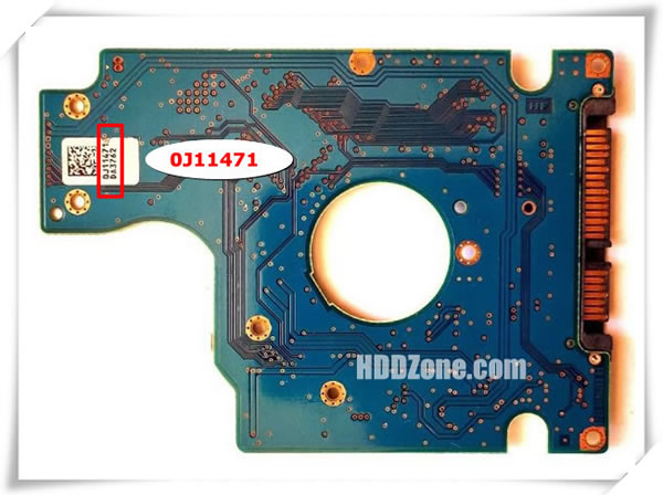 Hitachi PCB 0J11471 White Paper Number