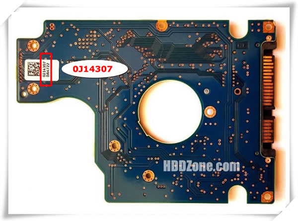 Hitachi PCB 0J14307 White Paper Number