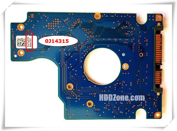 Hitachi PCB 0J14315 White Paper Number