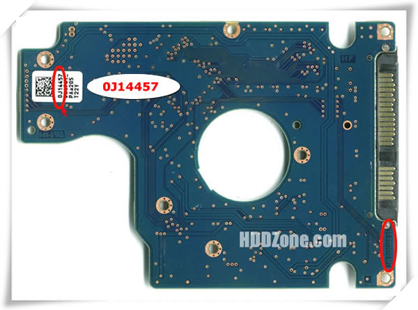 Hitachi PCB 0J14457 White Paper Number