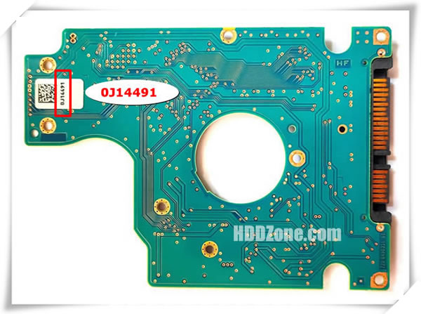 Hitachi PCB 0J14491 White Paper Number