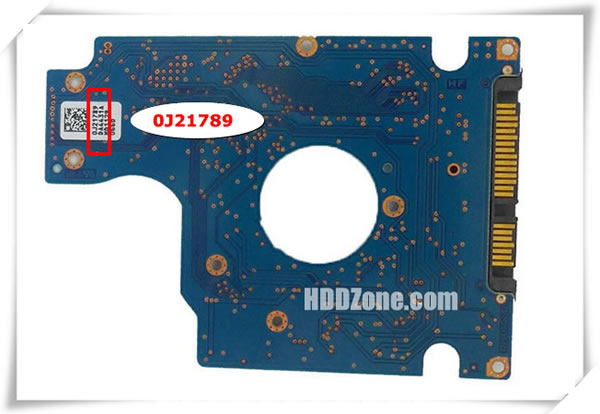 Hitachi PCB 0J21789 White Paper Number