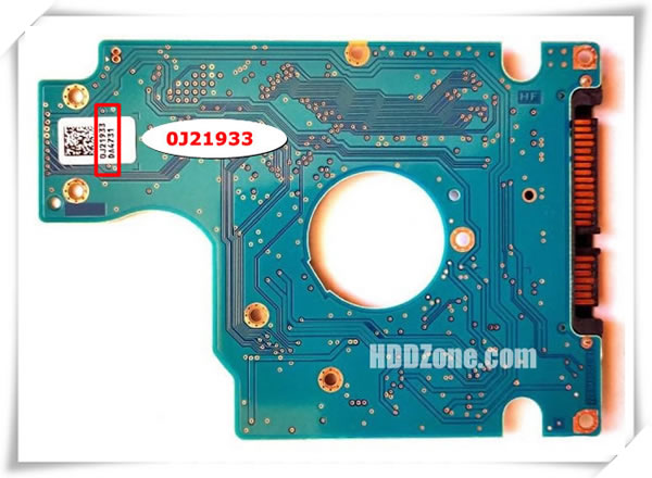 Hitachi PCB 0J21933 White Paper Number