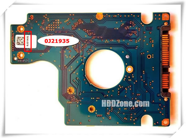 Hitachi PCB 0J21935 White Paper Number