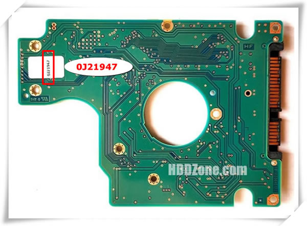 Hitachi PCB 0J21947 White Paper Number