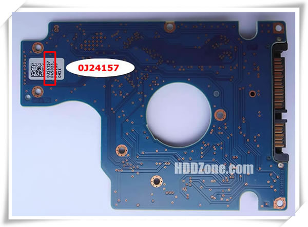 Hitachi PCB 0J24157 White Paper Number