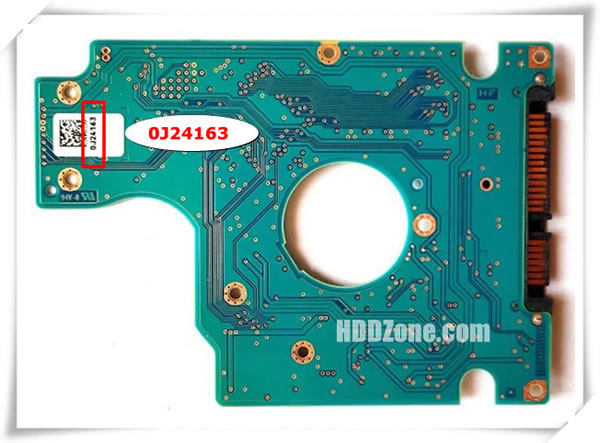 Hitachi PCB 0J24163 White Paper Number
