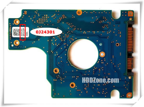 Hitachi PCB 0J24301 White Paper Number