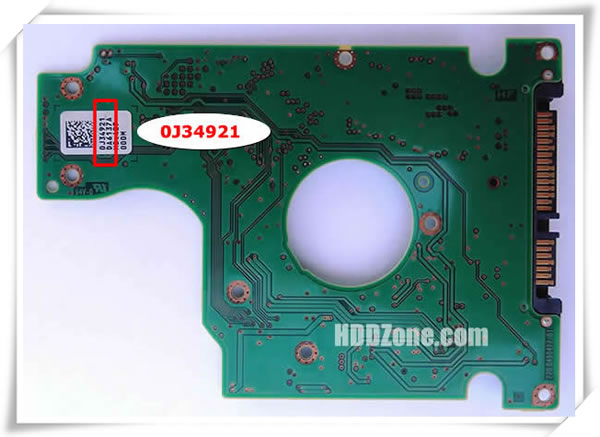 Hitachi PCB 0J34921 White Paper Number