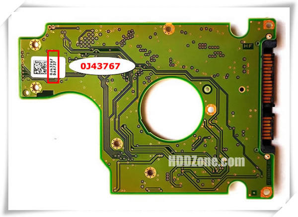 Hitachi PCB 0J43767 White Paper Number