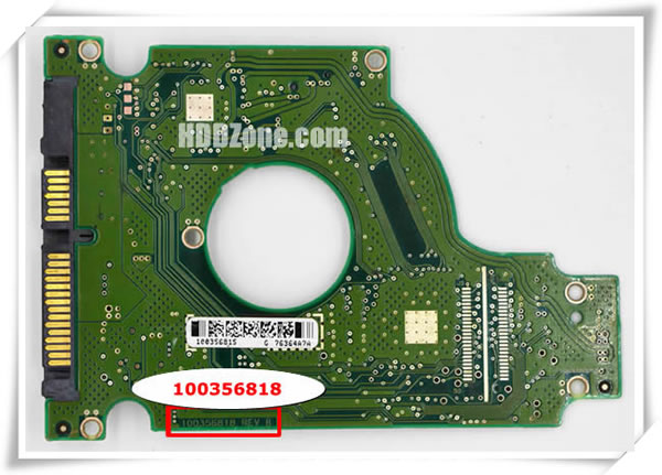 Seagate PCB 100356818 PCB Number