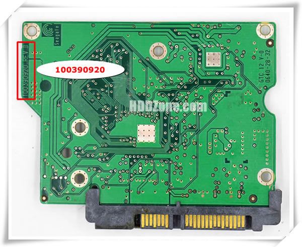 Seagate PCB 100390920 PCB Number
