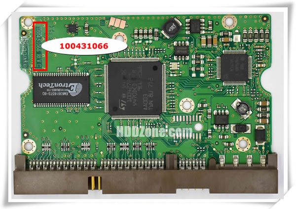 Seagate PCB 100431066 PCB Number