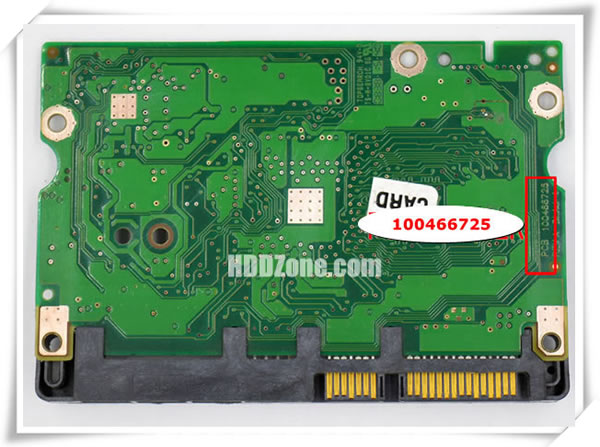 Seagate PCB 100466725 PCB Number