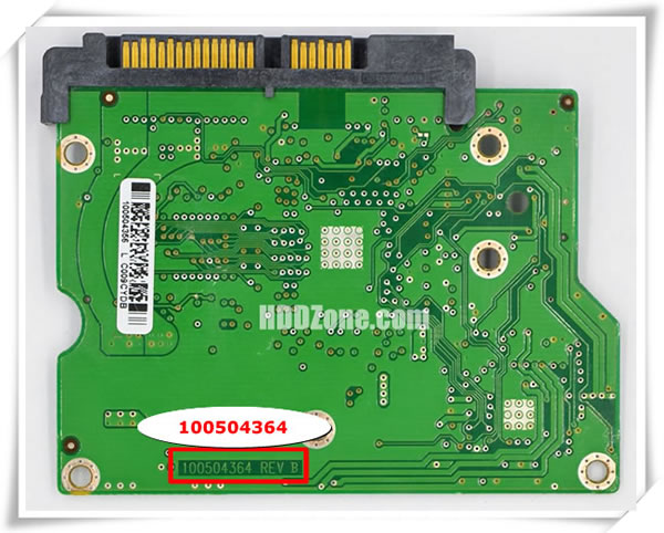 Seagate PCB 100504364 PCB Number