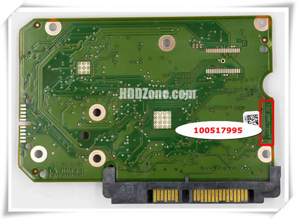 Seagate PCB 100517995 PCB Number