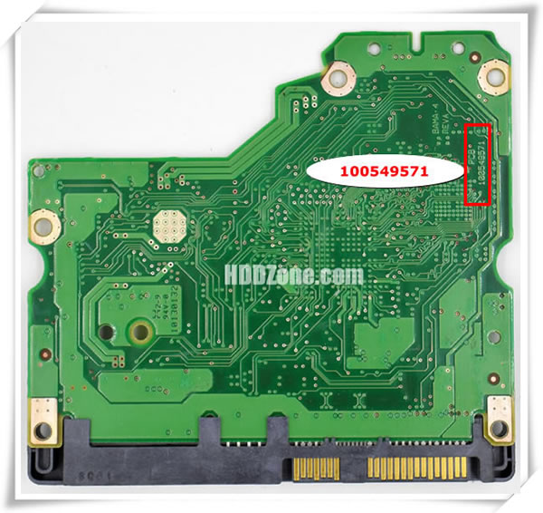 Seagate PCB 100549571 PCB Number