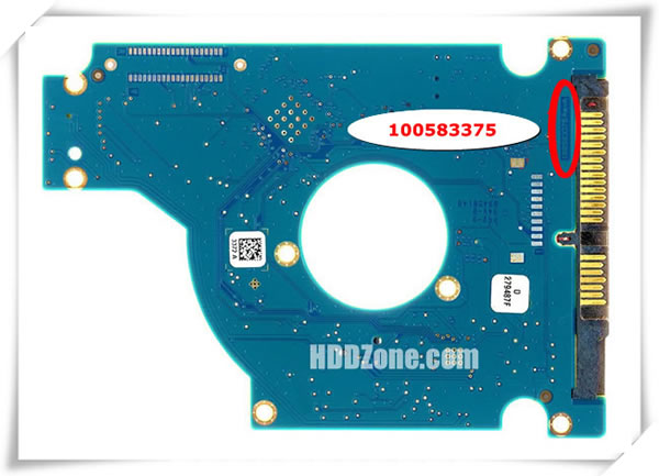 Seagate PCB 100583375 PCB Number